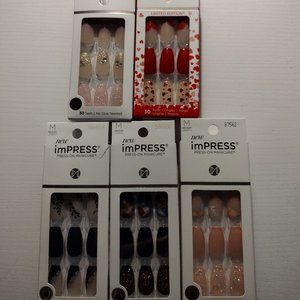5 sets on Kiss imPress on nails